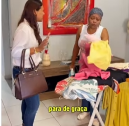 T0121001 Chris jogou todas as roupas que Adriana estava passando no chão part2