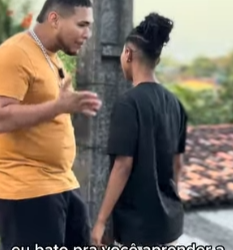 T0601003 Se fosse um neto seu ou um filho qual seria sua reação em relação essa situação