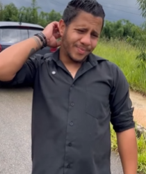 T0621007 Chegou dos Estados Unidos assim foi recebido pela família