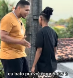 T0101003 Se fosse um neto seu ou um filho qual seria sua reação em relação essa situação part2