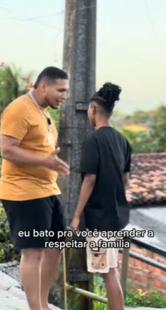 T0101003 Se fosse um neto seu ou um filho qual seria sua reação em relação essa situação part2