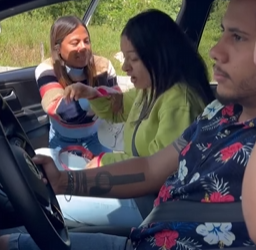 T0602001 Minha mãe minha esposa queria ir no banco da frente do carro no final isso aconteceu part2