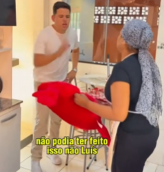 T0121003 Luís rasgo todo presente do Tim acusa Adriana de ter rasgado