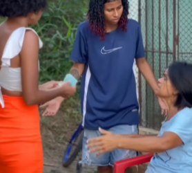 T0621013 Essa situação acontecesse com sua mãe você faria mesmo para defendê la