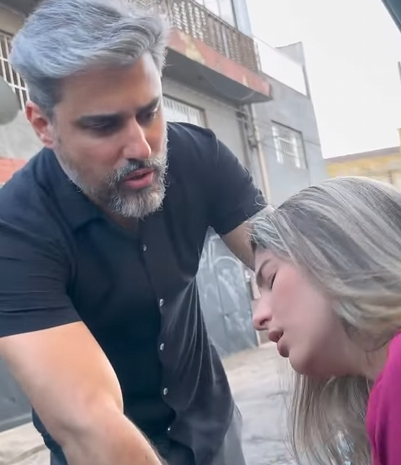 T1022016 Garçom arrisca vida pela cliente esse foi motivo… part2