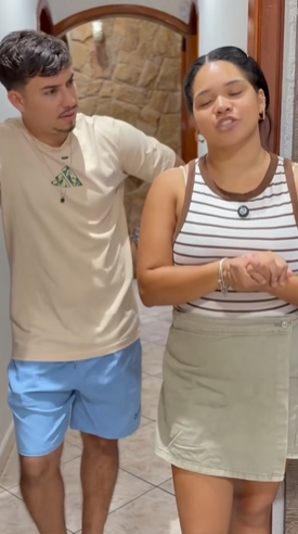 T1422005 Ela quis arma contra ele mas ela se deu mal