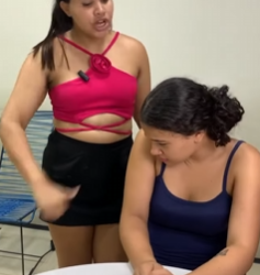 T2209006 Cunhada negava comida para outra cunhada marido toma atitude part2